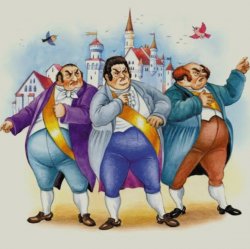 Обкладинка Сказки для детей - Три толстяка  .  Автор: Юрий Олеша
