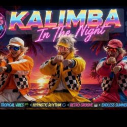 Обкладинка Kalimba in the night - Euro disco summer vibes