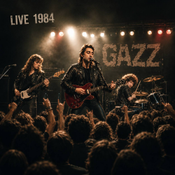 Cover GAZZ (P.M.Rossoff/U.Lesh/Serge Kitt) - Action. LIVE 1984.