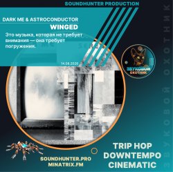 Cover Dark Me & Astroconductor - Winged