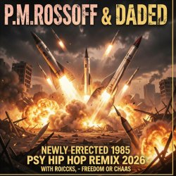 Cover P.M.Rossoff & DaDeD - Newly Erected 1985. Psy-Industrial Rap Remix 2026. Radio Edit