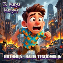 Cover DJ Katya Kadykov - Пятница -  наша Техпомощь (epic_remix)