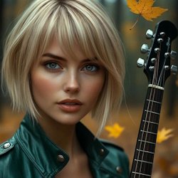 封面 RJ Emerald Fire - Октябрьский блюз