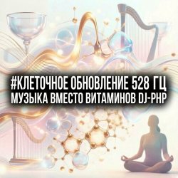 封面 DJ-PHP - #Клеточное Обновление 528 Гц (Музыка вместо Витаминов)