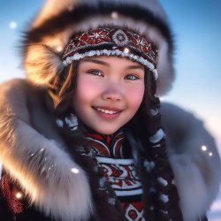 封面 Якутянка ( посвящено Снежинке Северянке)