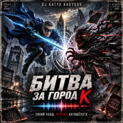 封面 DJ Katya Kadykov - Битва за город К (Синий Плащ против Антишёпота)