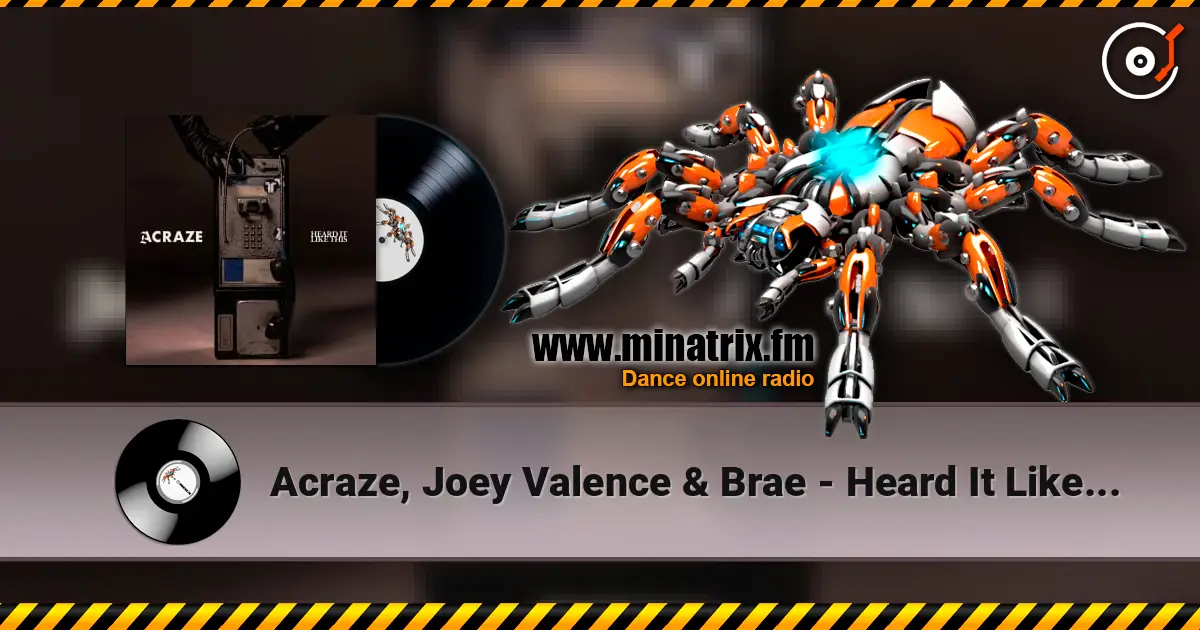 Acraze, Joey Valence & Brae - Heard It Like This (Extended Mix) слухати онлайн у високій якості | Minatrix.FM