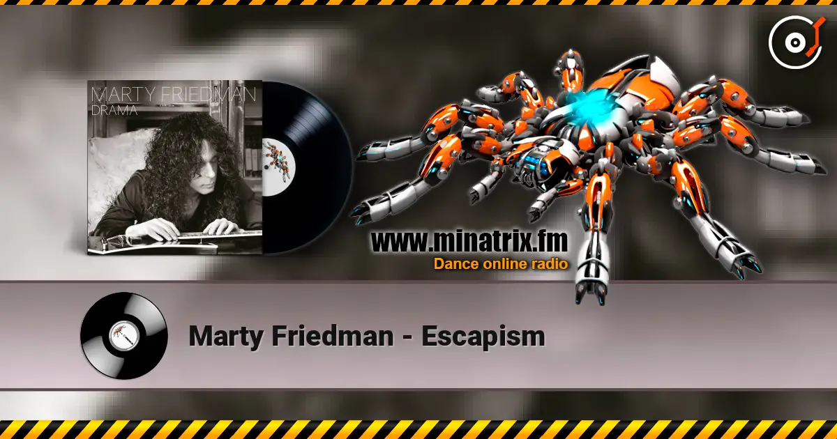 Marty Friedman - Escapism слухати онлайн у високій якості | Minatrix.FM