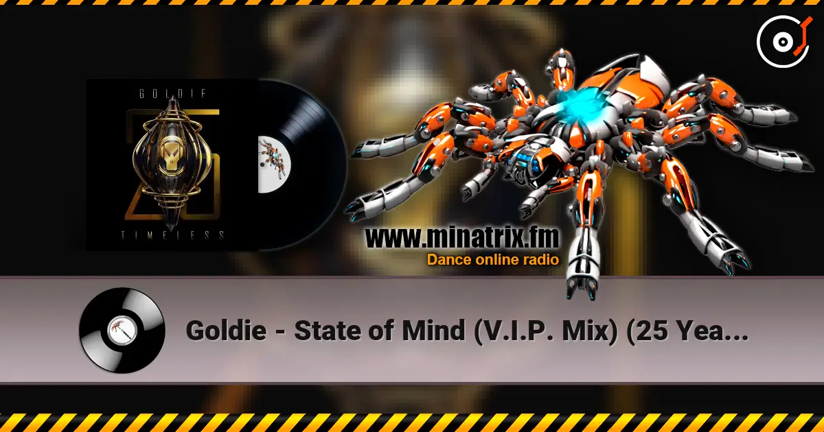 Goldie - State of Mind (V.I.P. Mix) (25 Year Remaster) слухати онлайн у високій якості | Minatrix.FM