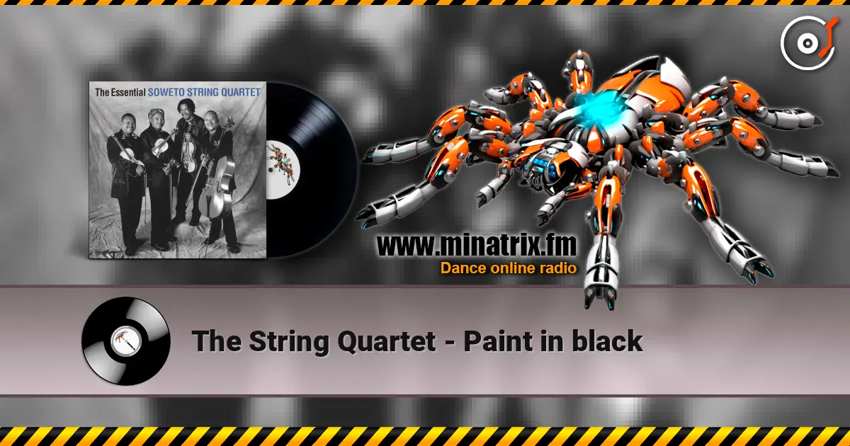 The String Quartet - Paint in black слухати онлайн у високій якості | Minatrix.FM