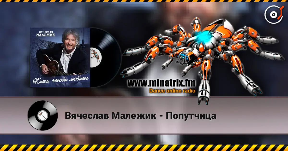 Вячеслав Малежик - Попутчица слухати онлайн у високій якості | Minatrix.FM