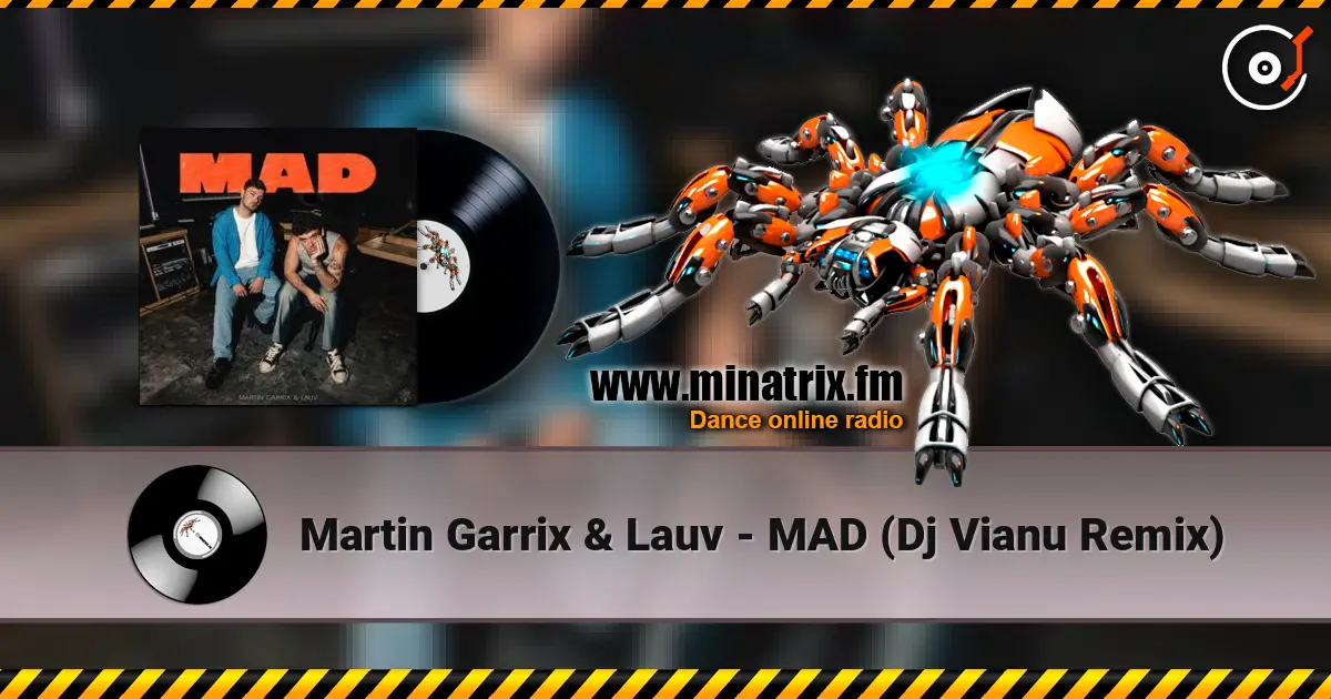 Martin Garrix & Lauv - MAD (Dj Vianu Remix) слухати онлайн у високій якості | Minatrix.FM