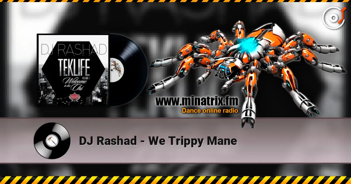 DJ Rashad - We Trippy Mane слухати онлайн у високій якості | Minatrix.FM