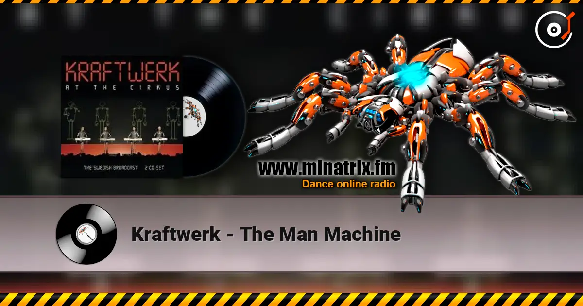 Kraftwerk - The Man Machine слухати онлайн у високій якості | Minatrix.FM
