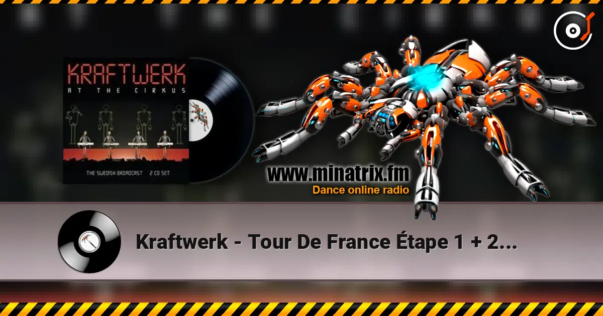Kraftwerk - Tour De France Étape 1 + 2 + 3 слухати онлайн у високій якості | Minatrix.FM