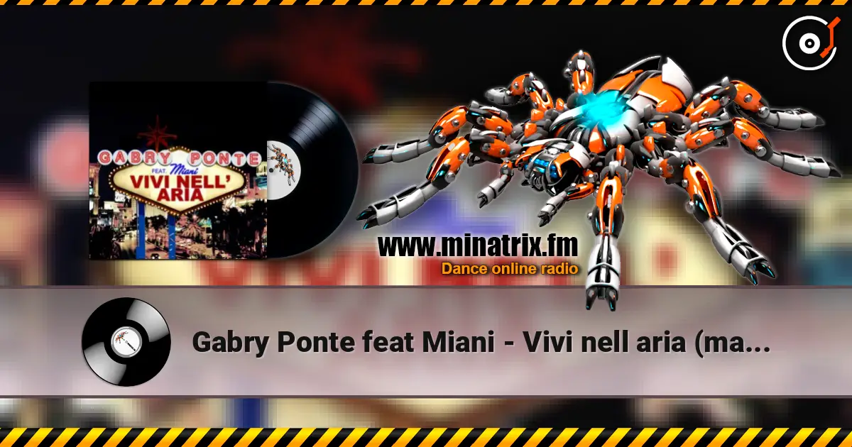 Gabry Ponte feat Miani - Vivi nell aria (manian video mix) слухати онлайн у високій якості | Minatrix.FM