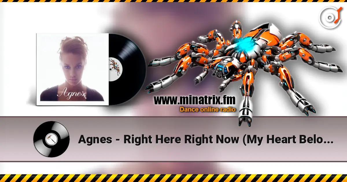 Agnes - Right Here Right Now (My Heart Belongs To You) слухати онлайн у високій якості | Minatrix.FM