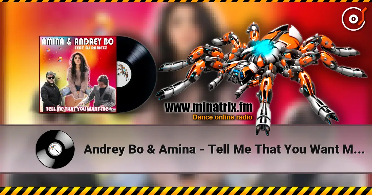 Andrey Bo & Amina - Tell Me That You Want Me (Kim Sanders Cover) слухати онлайн у високій якості | Minatrix.FM
