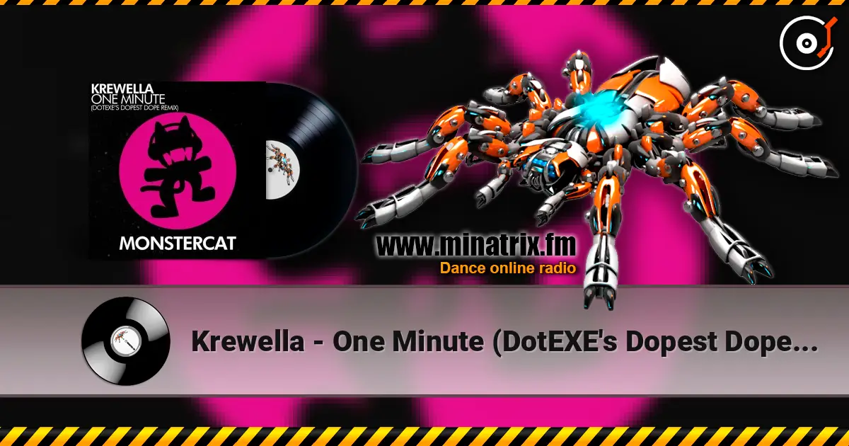 Krewella - One Minute (DotEXE's Dopest Dope Remix) слухати онлайн у високій якості | Minatrix.FM