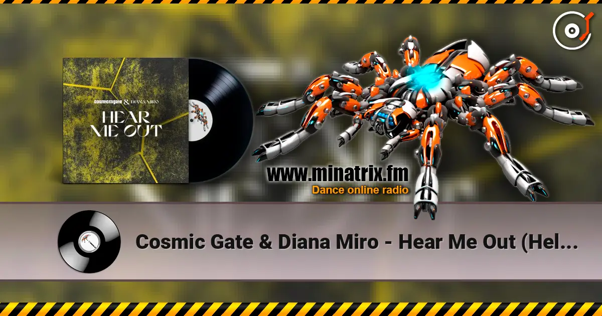 Cosmic Gate & Diana Miro - Hear Me Out (Hel_Slowed Remix) слухати онлайн у високій якості | Minatrix.FM