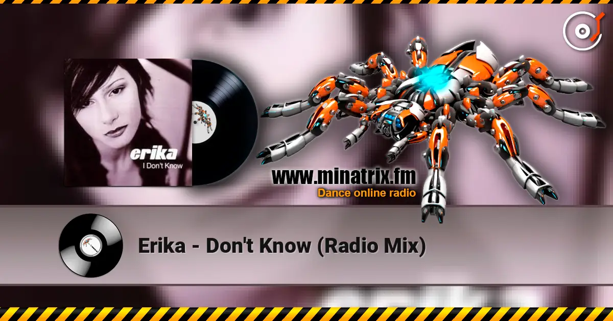 Erika - Don't Know (Radio Mix) слухати онлайн у високій якості | Minatrix.FM