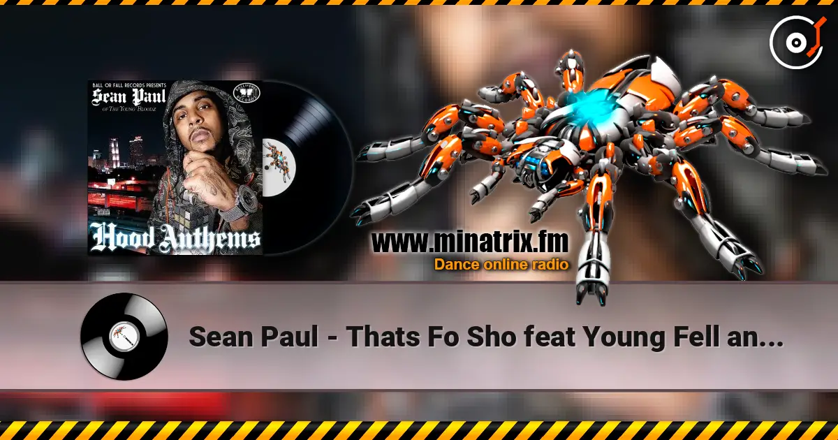 Sean Paul - Thats Fo Sho feat Young Fell and Eddi Projex listen online in high quality | Minatrix.FM