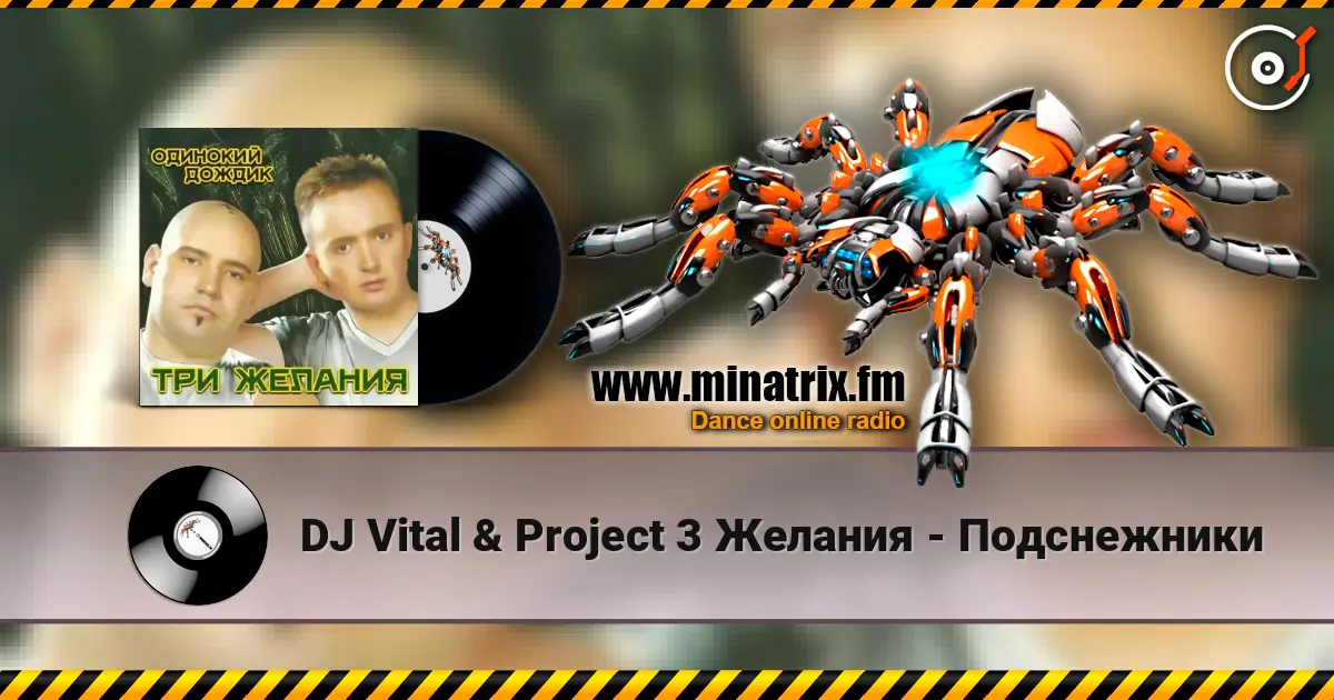 DJ Vital & Project 3 Желания - Подснежники listen online in high quality | Minatrix.FM