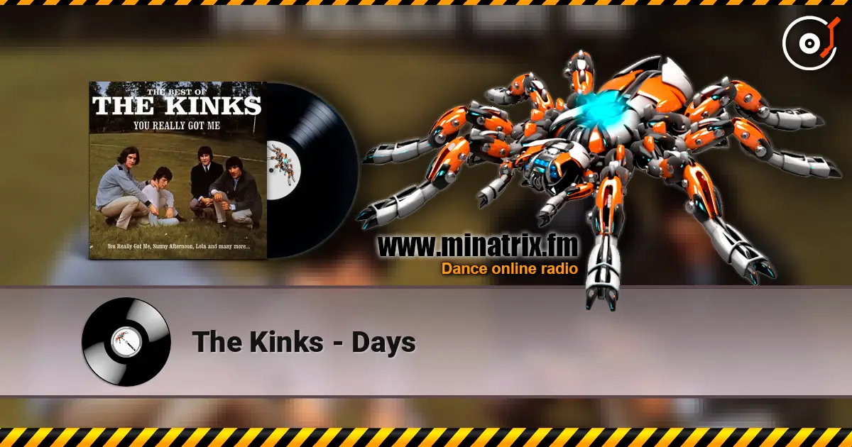 The Kinks - Days слухати онлайн у високій якості | Minatrix.FM