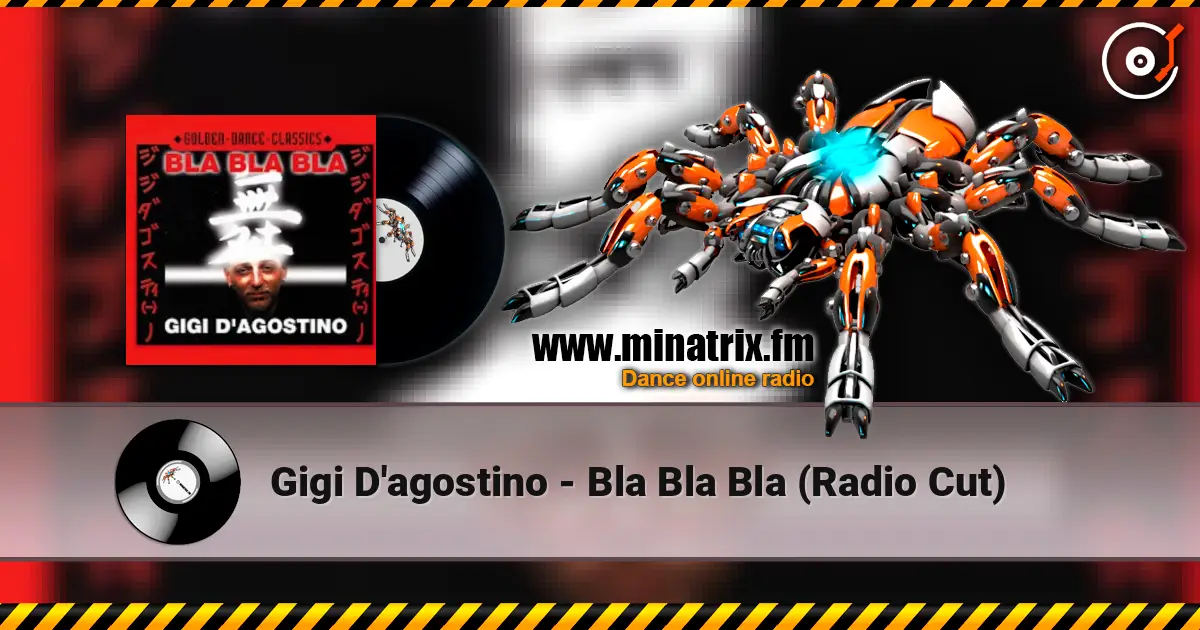 Gigi D'agostino - Bla Bla Bla (Radio Cut) слухати онлайн у високій якості | Minatrix.FM