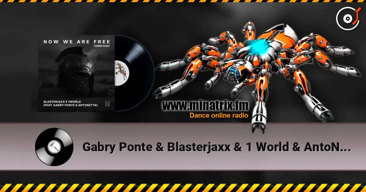 Gabry Ponte & Blasterjaxx & 1 World & AntoNetta - Now We Are Free [THOMM Remix] listen online in high quality | Minatrix.FM