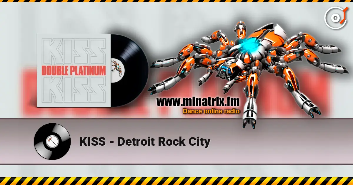 KISS - Detroit Rock City слухати онлайн у високій якості | Minatrix.FM
