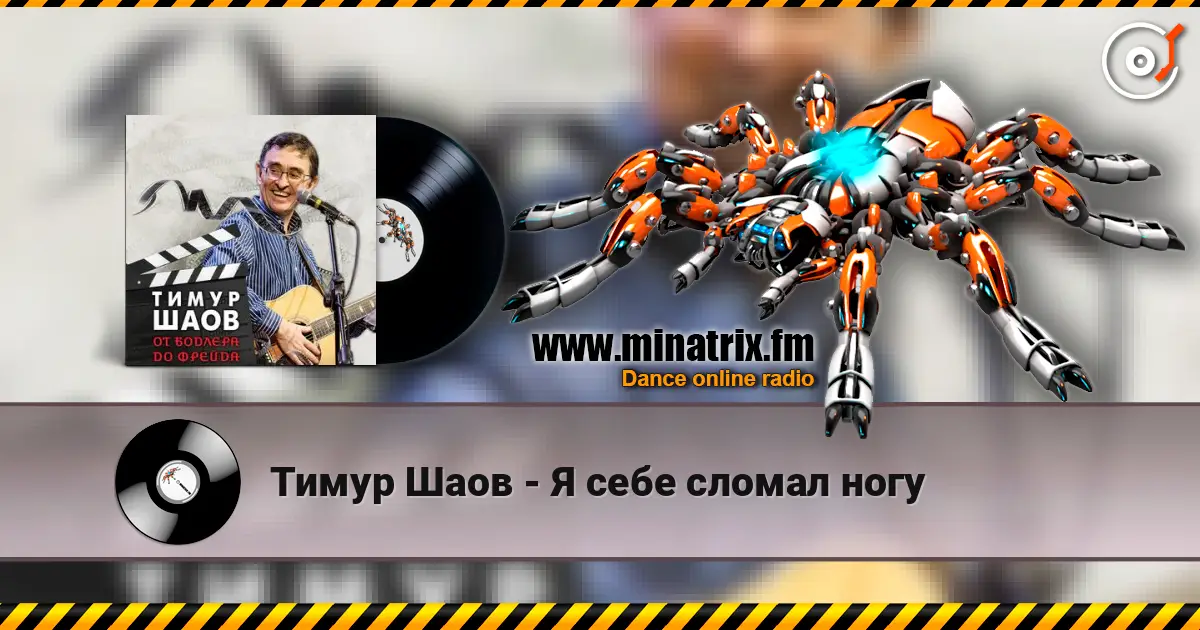 Тимур Шаов - Я себе сломал ногу слухати онлайн у високій якості | Minatrix.FM
