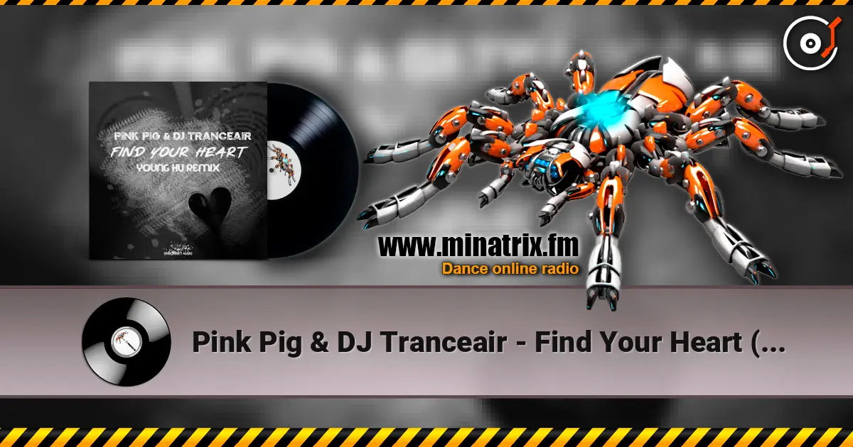 Pink Pig & DJ Tranceair - Find Your Heart (Young Hu Radio Edit Remix) слухати онлайн у високій якості | Minatrix.FM