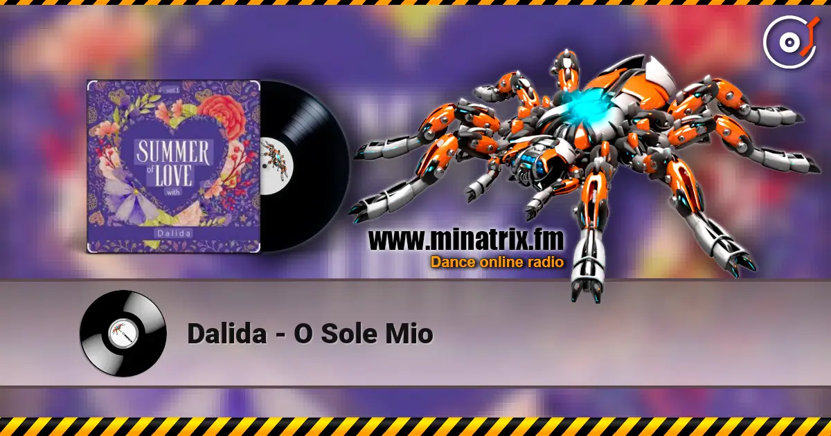 Dalida - O Sole Mio слухати онлайн у високій якості | Minatrix.FM