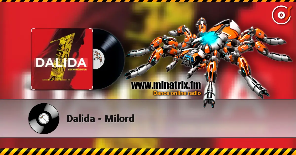 Dalida - Milord слухати онлайн у високій якості | Minatrix.FM