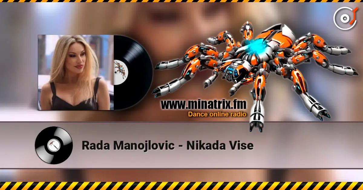 Rada Manojlovic - Nikada Vise слухати онлайн у високій якості | Minatrix.FM