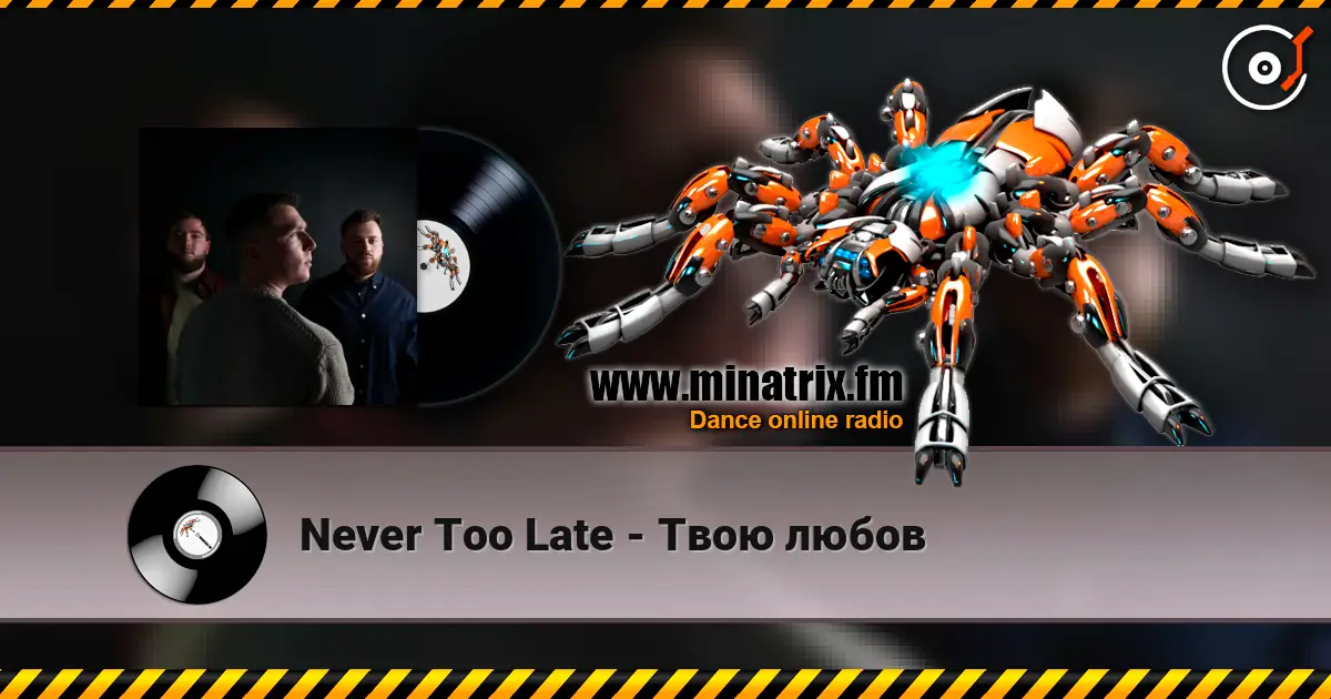 Never Too Late - Твою любов listen online in high quality | Minatrix.FM