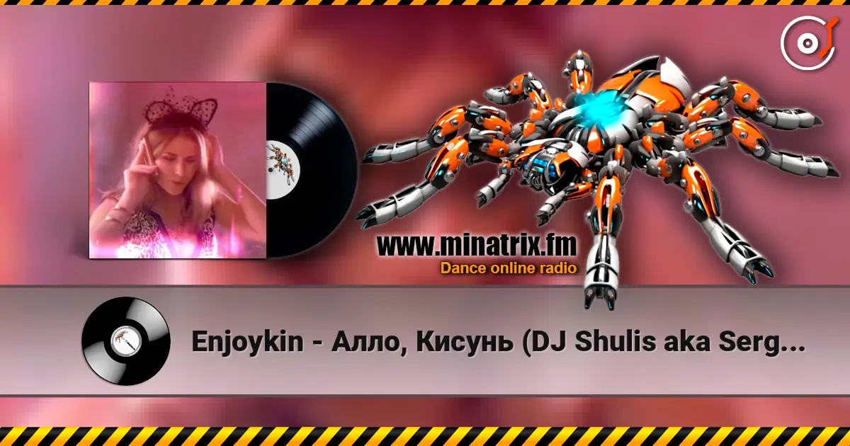 Enjoykin - Алло, Кисунь (DJ Shulis aka Sergey Remix) слухати онлайн у високій якості | Minatrix.FM