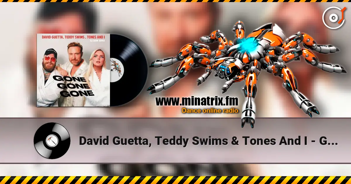 David Guetta, Teddy Swims & Tones And I - Gone Gone Gone слухати онлайн у високій якості | Minatrix.FM