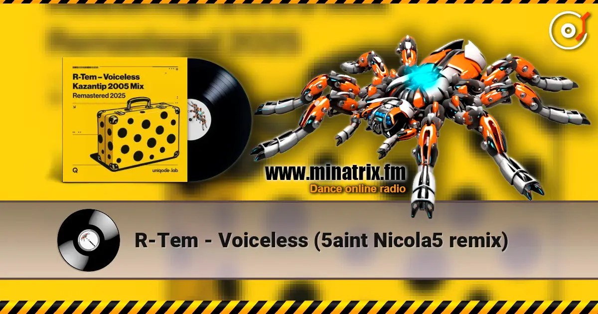 R-Tem - Voiceless (5aint Nicola5 remix) слухати онлайн у високій якості | Minatrix.FM