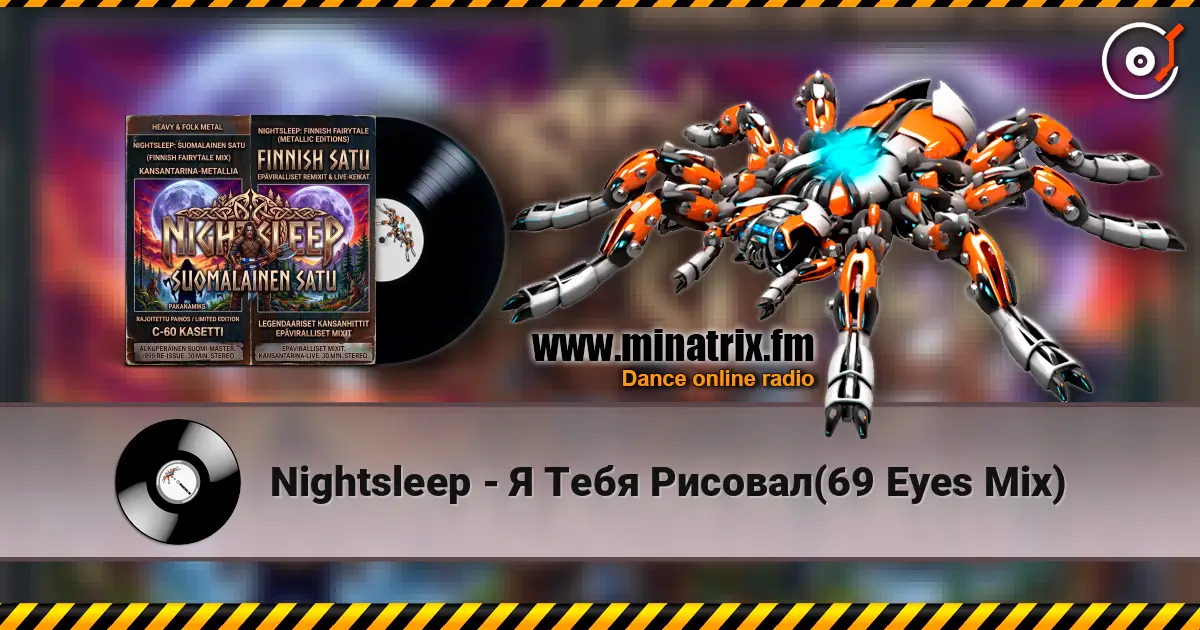 Nightsleep - Я Тебя Рисовал(69 Eyes Mix) listen online in high quality | Minatrix.FM