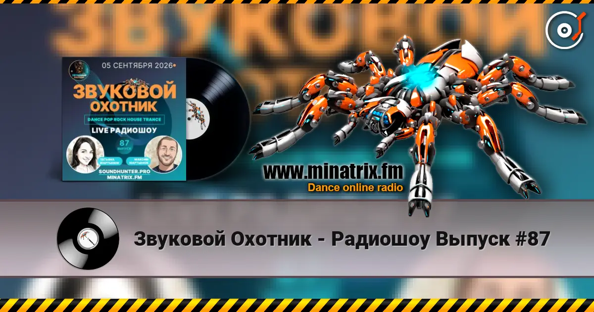Звуковой Охотник - Радиошоу Выпуск #87 listen online in high quality | Minatrix.FM