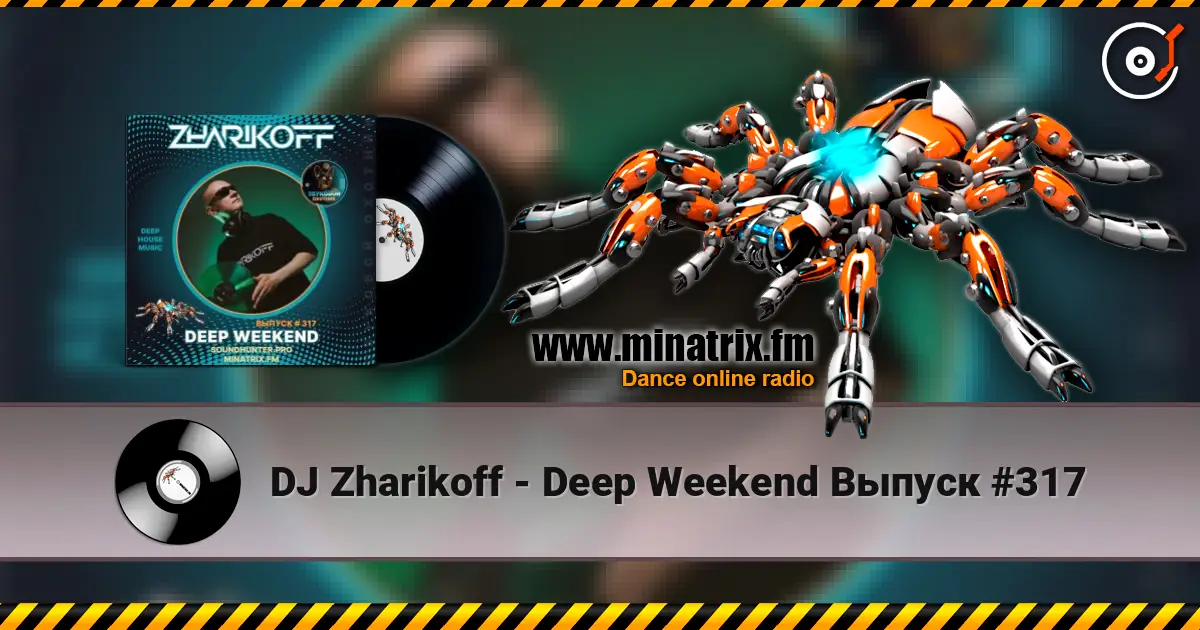 DJ Zharikoff - Deep Weekend Выпуск #317 listen online in high quality | Minatrix.FM