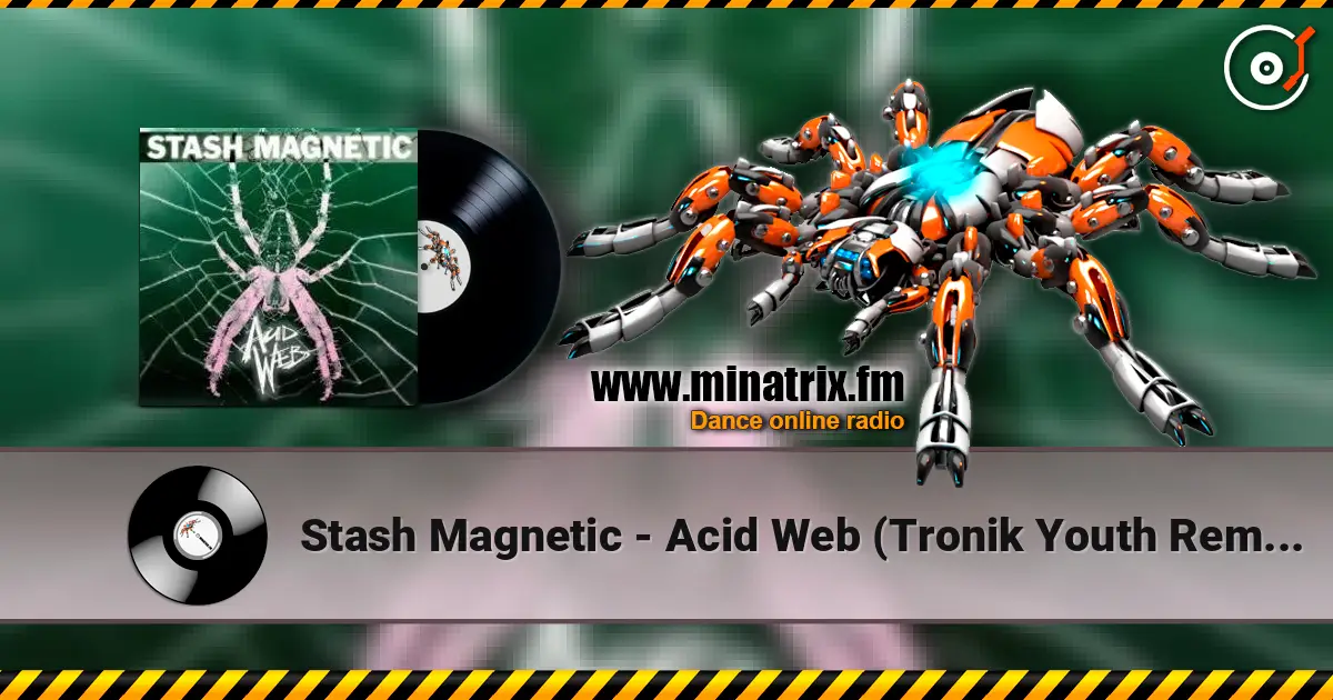 Stash Magnetic - Acid Web (Tronik Youth Remix) слухати онлайн у високій якості | Minatrix.FM