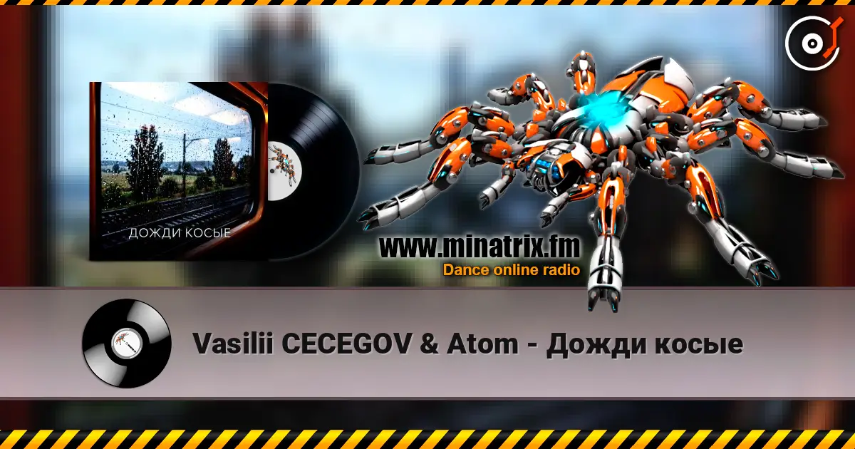 Vasilii CECEGOV & Atom - Дожди косые слухати онлайн у високій якості | Minatrix.FM