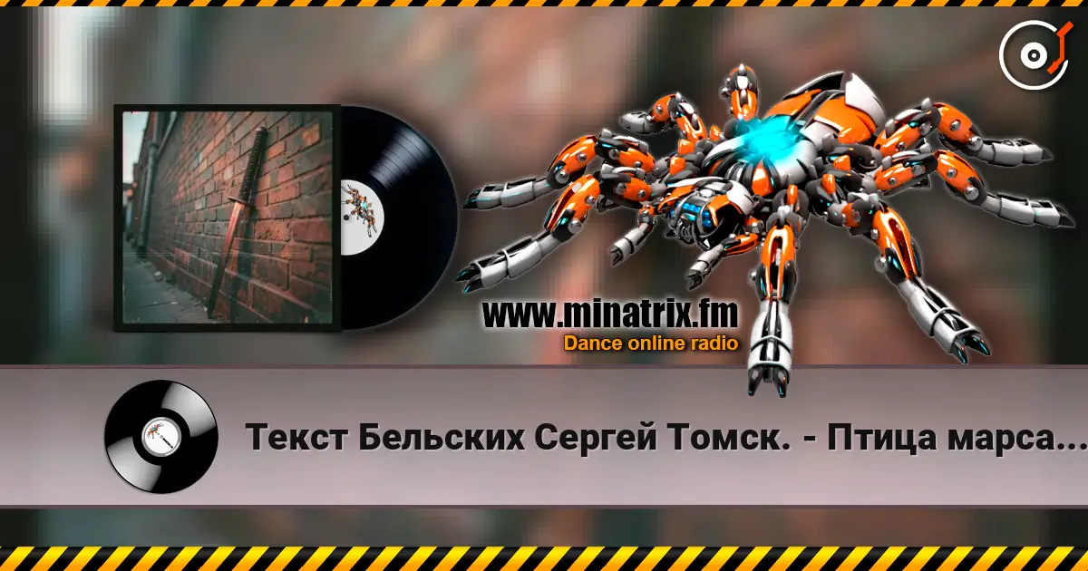 Текст Бельских Сергей Томск. - Птица марса.Rap Remix 高品质在线收听 | Minatrix.FM