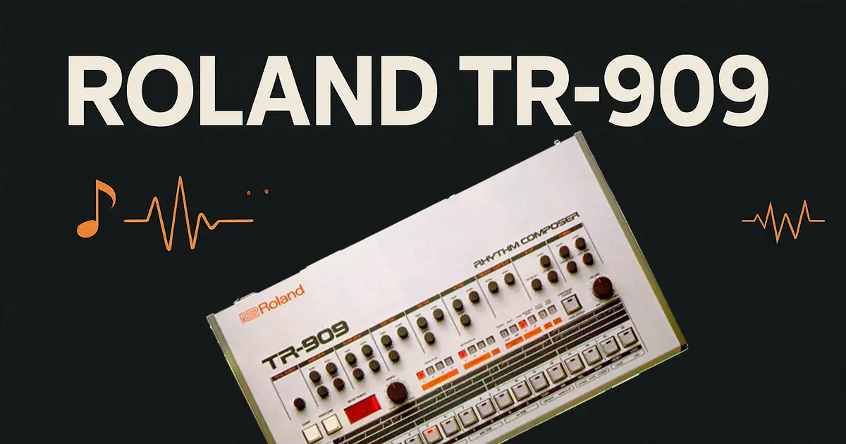 Roland TR-909 —— 永远改变电子音乐的节奏机器